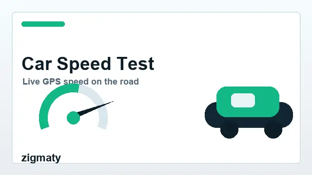 car speed test online