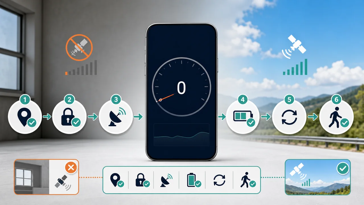 Illustrative checks for a zero reading; follow the symptom-specific text rather than treating every icon as a required step
