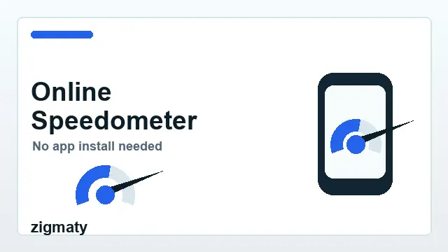 online speedometer without app